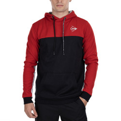 SUDADERA DUNLOP HOMBRE ROJA